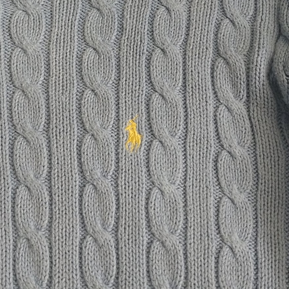 Ralph Lauren Powder Blue Pullover Sweater Sz M - Picture 2 of 5